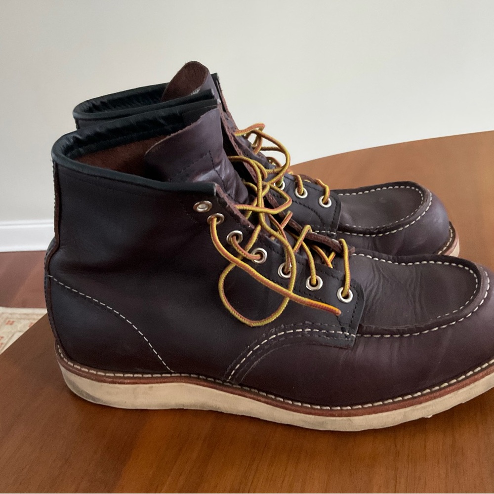 Red Wing Shoes Dark Brown Leather Men's Boots